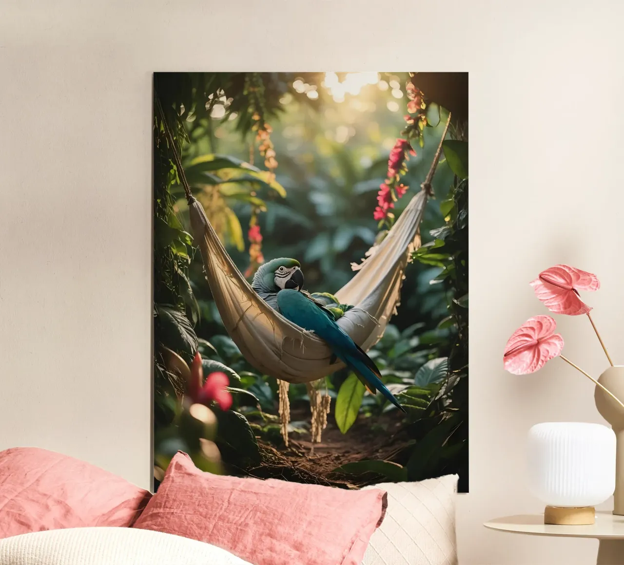 🌿🦜 Ara | Nice and busy... with nothing ;) (2) hahnemühle by Trinkets NL Design Studio