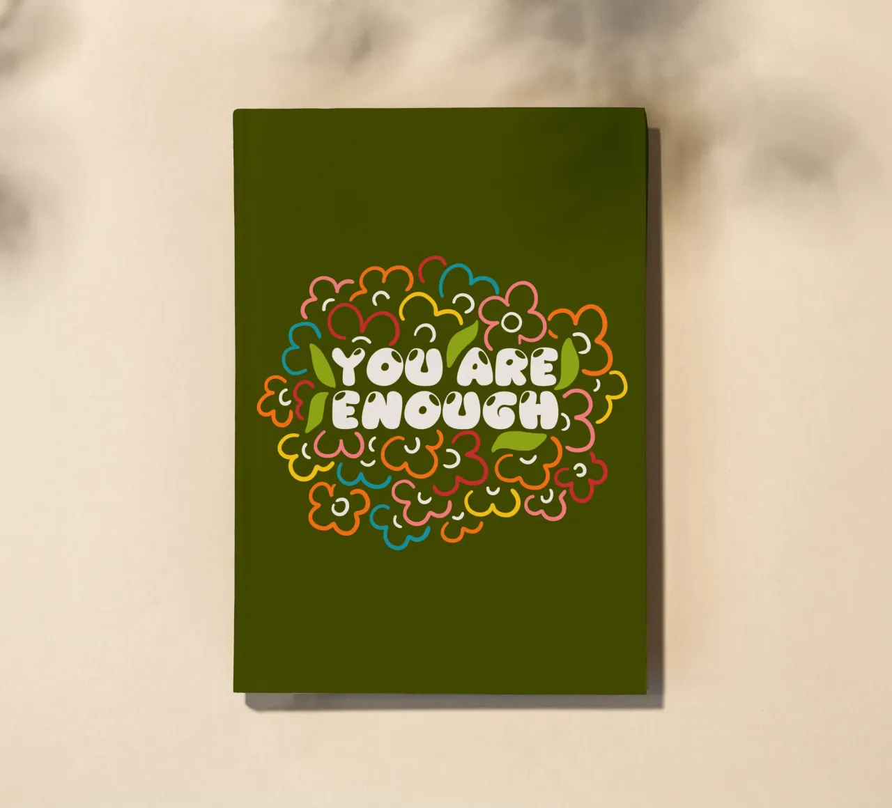You are enough notebook by TijanaArtStudio88