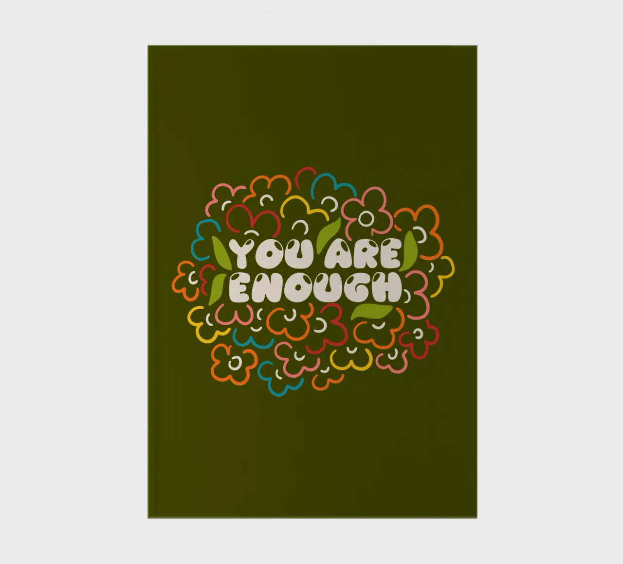 You are enough notebook by TijanaArtStudio88