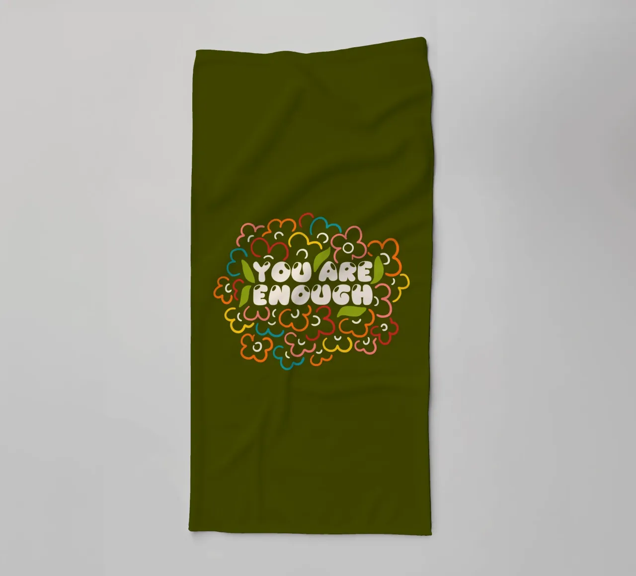 You are enough asciugamano da bagno da TijanaArtStudio88