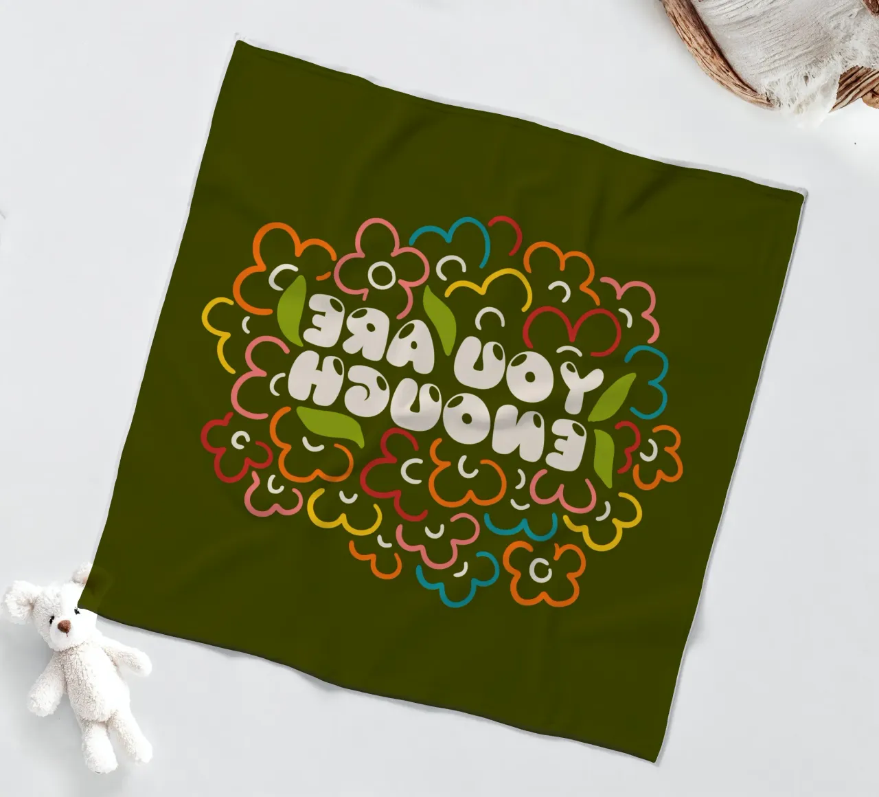 You are enough coperta in pile da TijanaArtStudio88