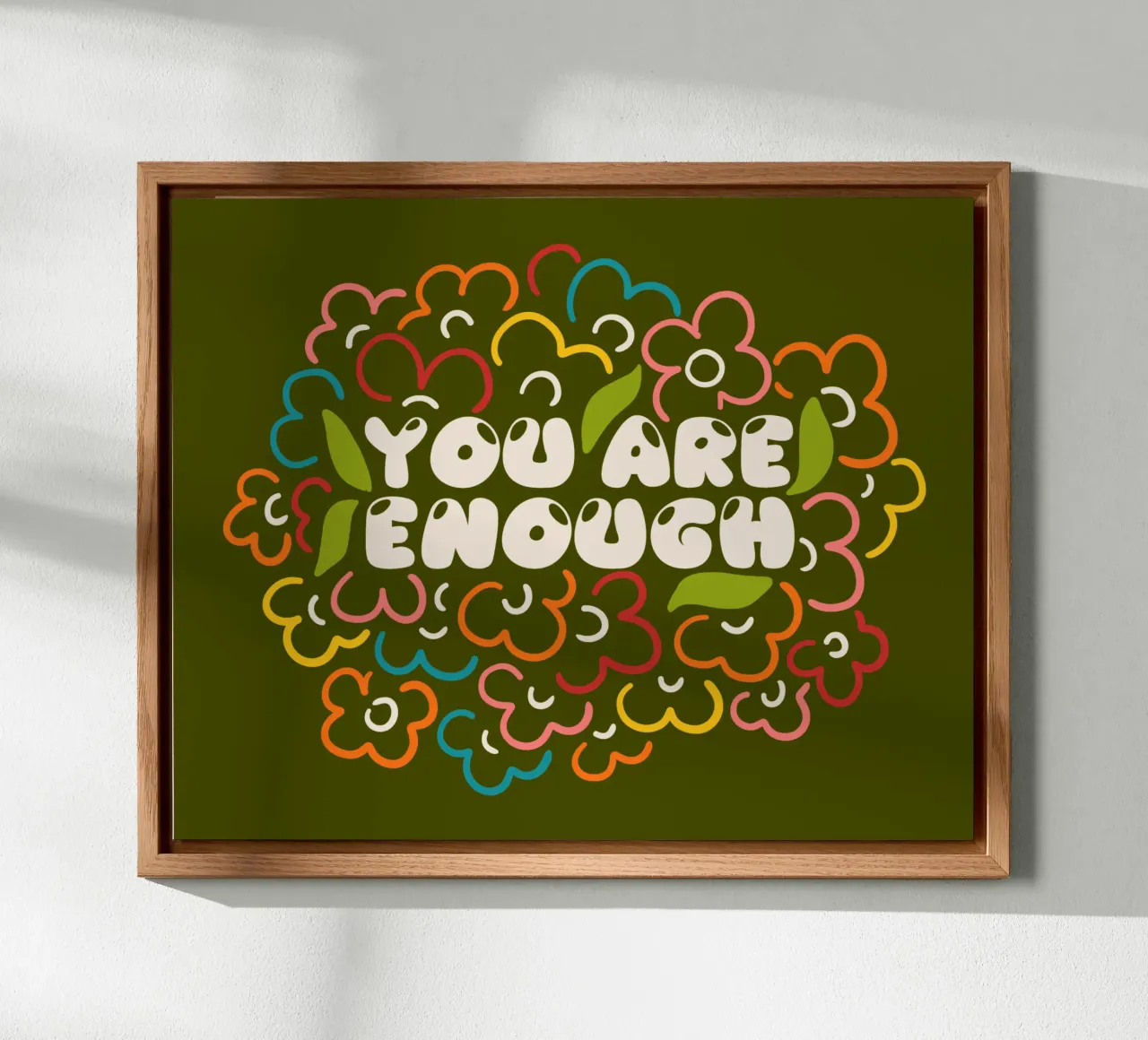 You are enough alluminio dibond da TijanaArtStudio88