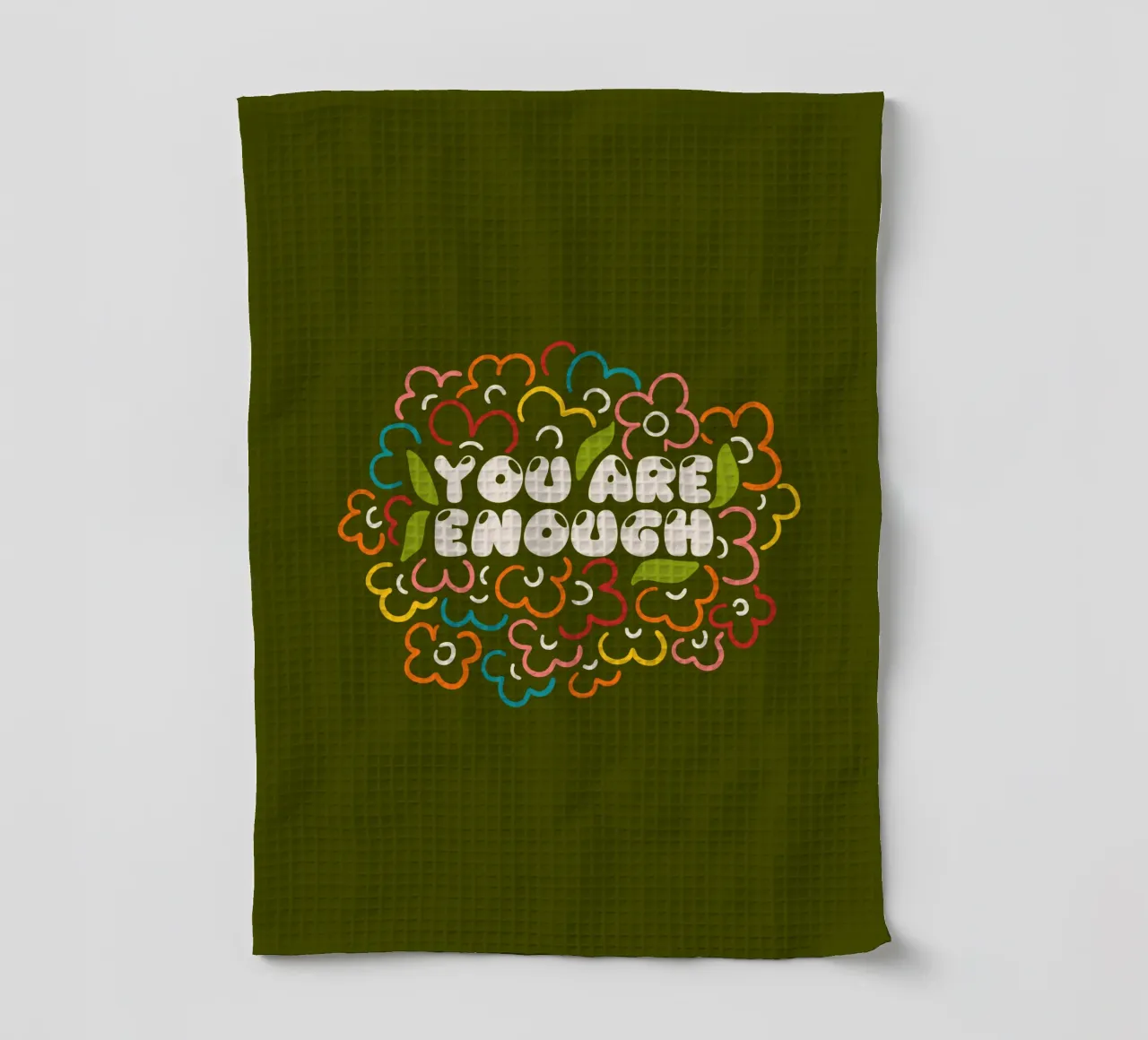 You are enough canovaccio da cucina da TijanaArtStudio88