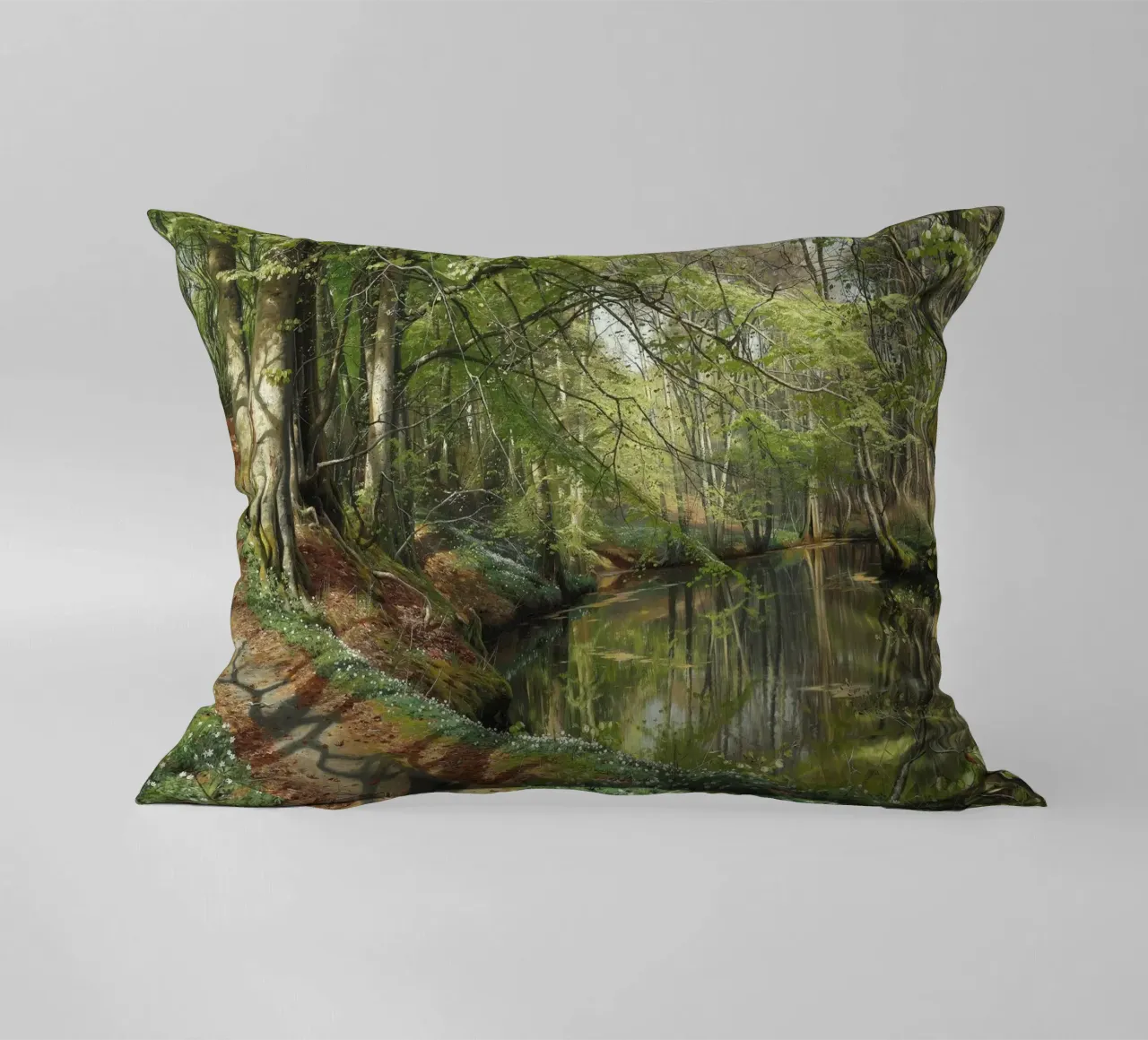 A Spring Day in the Forest cuscino da apoloprints