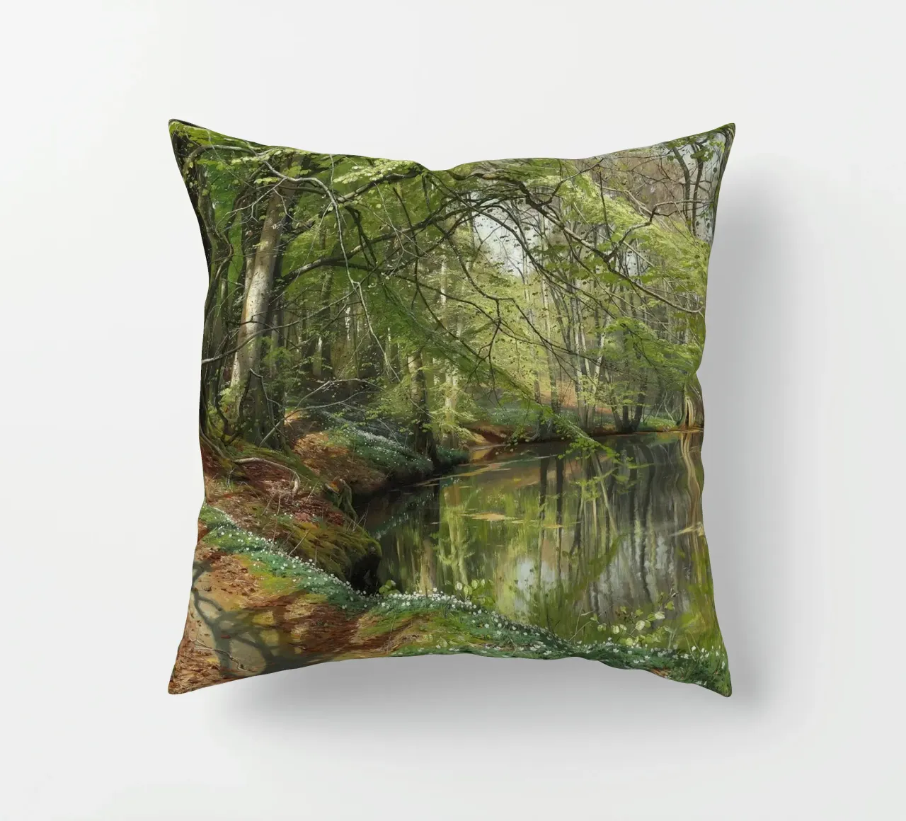 A Spring Day in the Forest cuscino da apoloprints