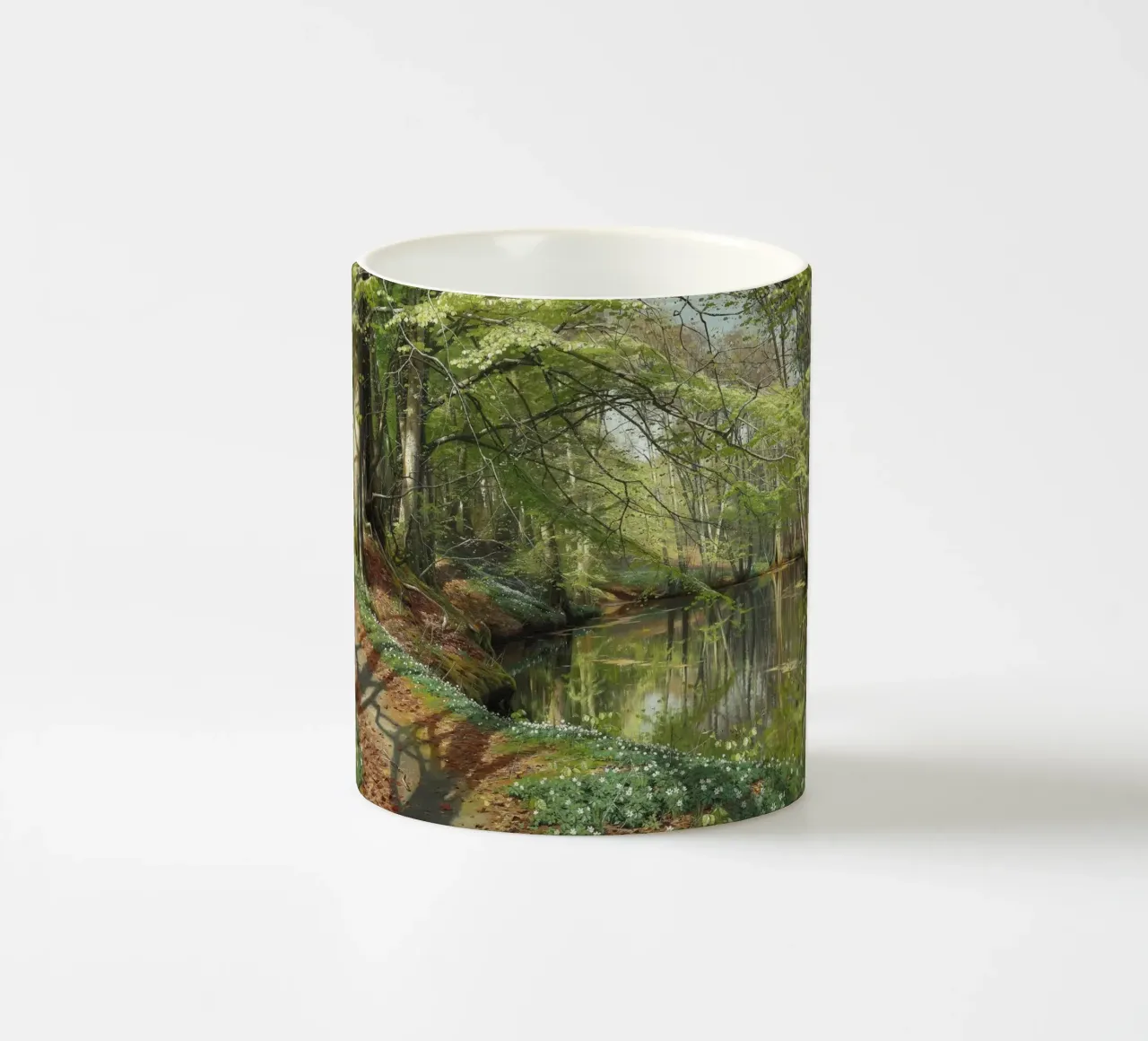 A Spring Day in the Forest tazza in ceramica da apoloprints