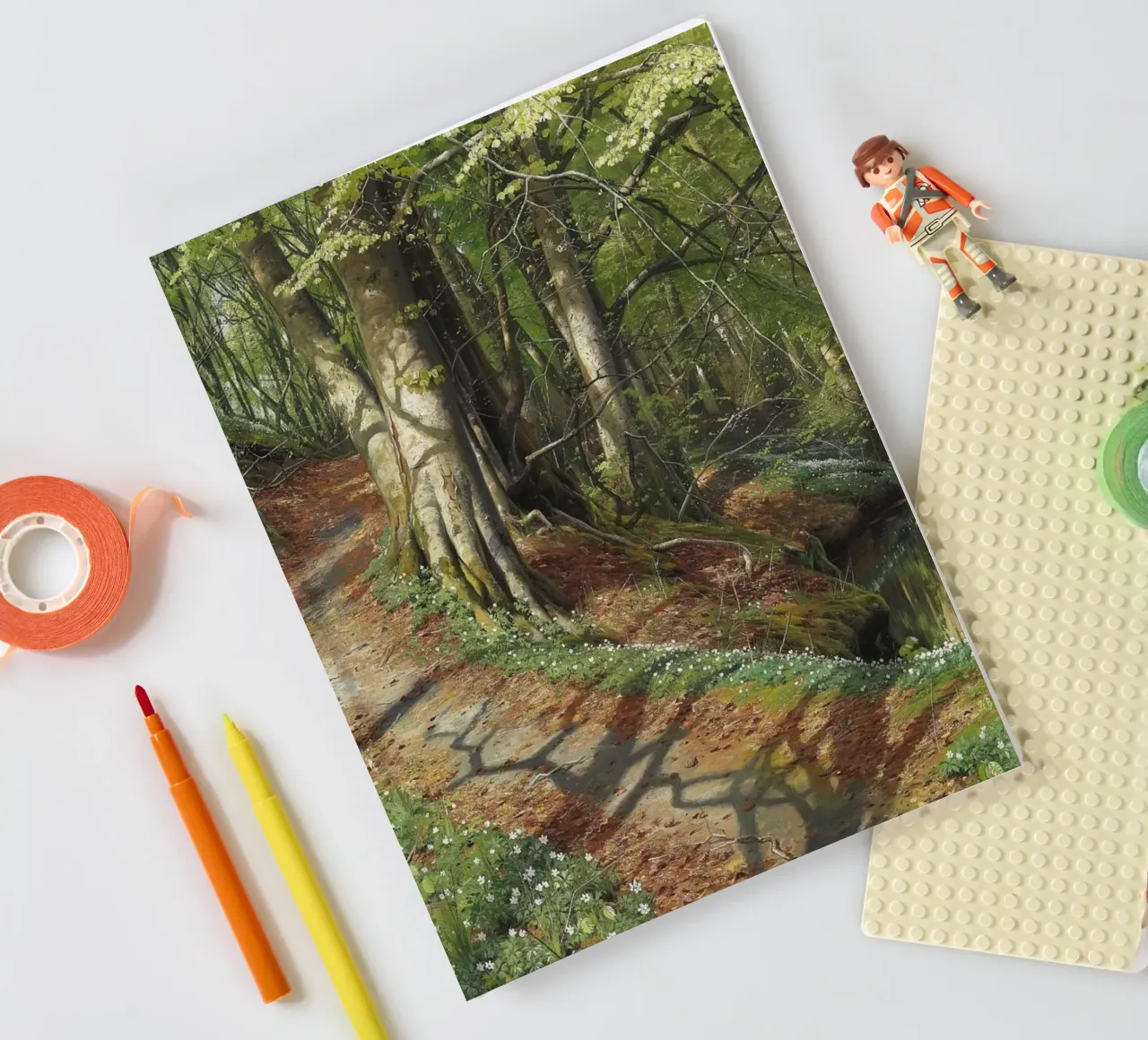 A Spring Day in the Forest notebook by apoloprints