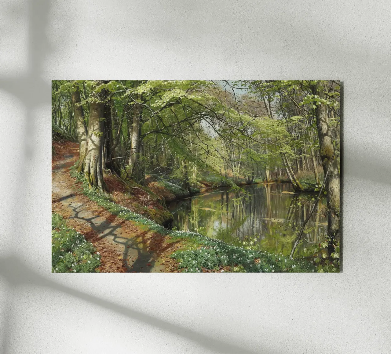 A Spring Day in the Forest alluminio dibond da apoloprints