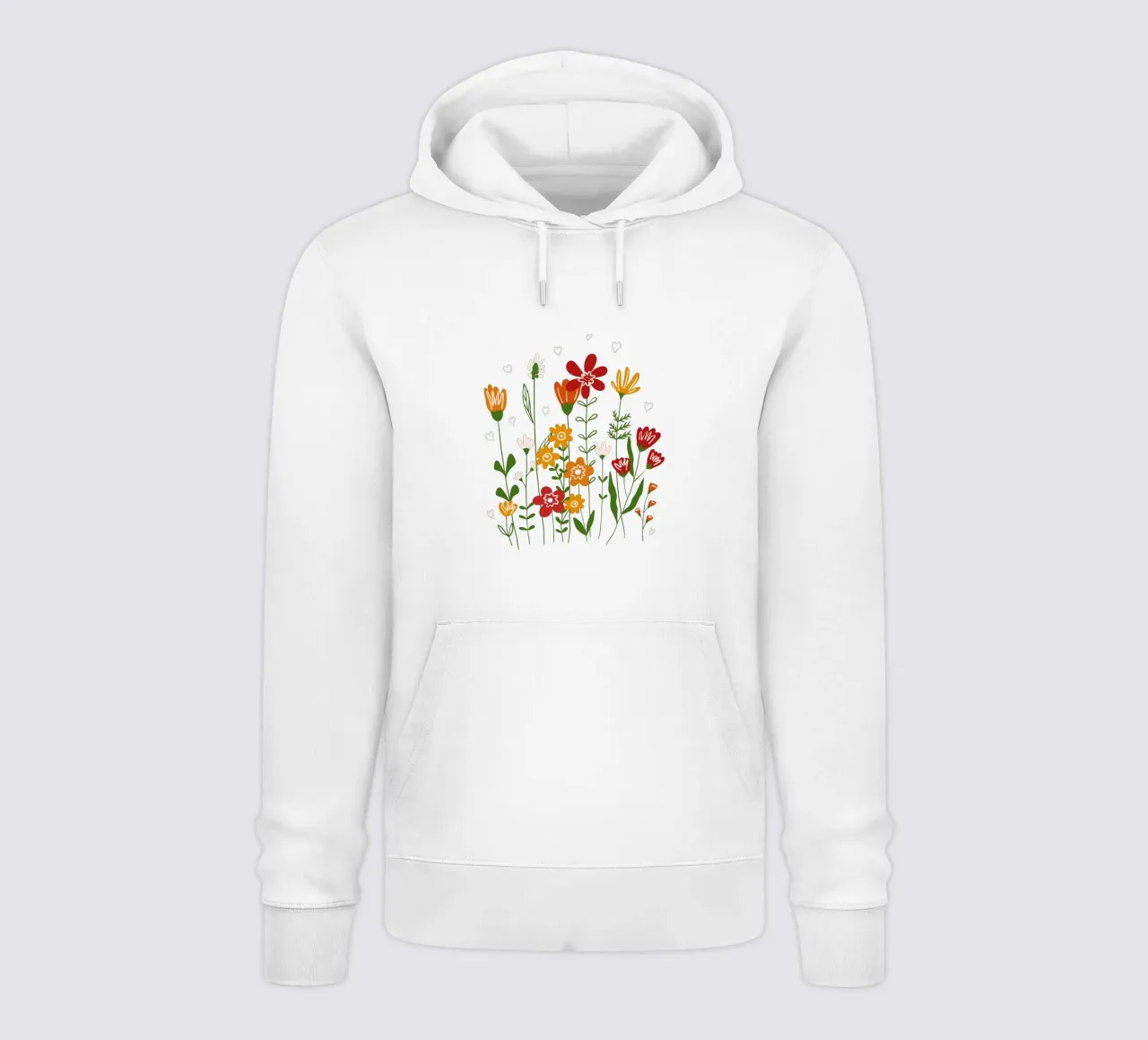 Hello spring felpa con cappuccio da TijanaArtStudio88