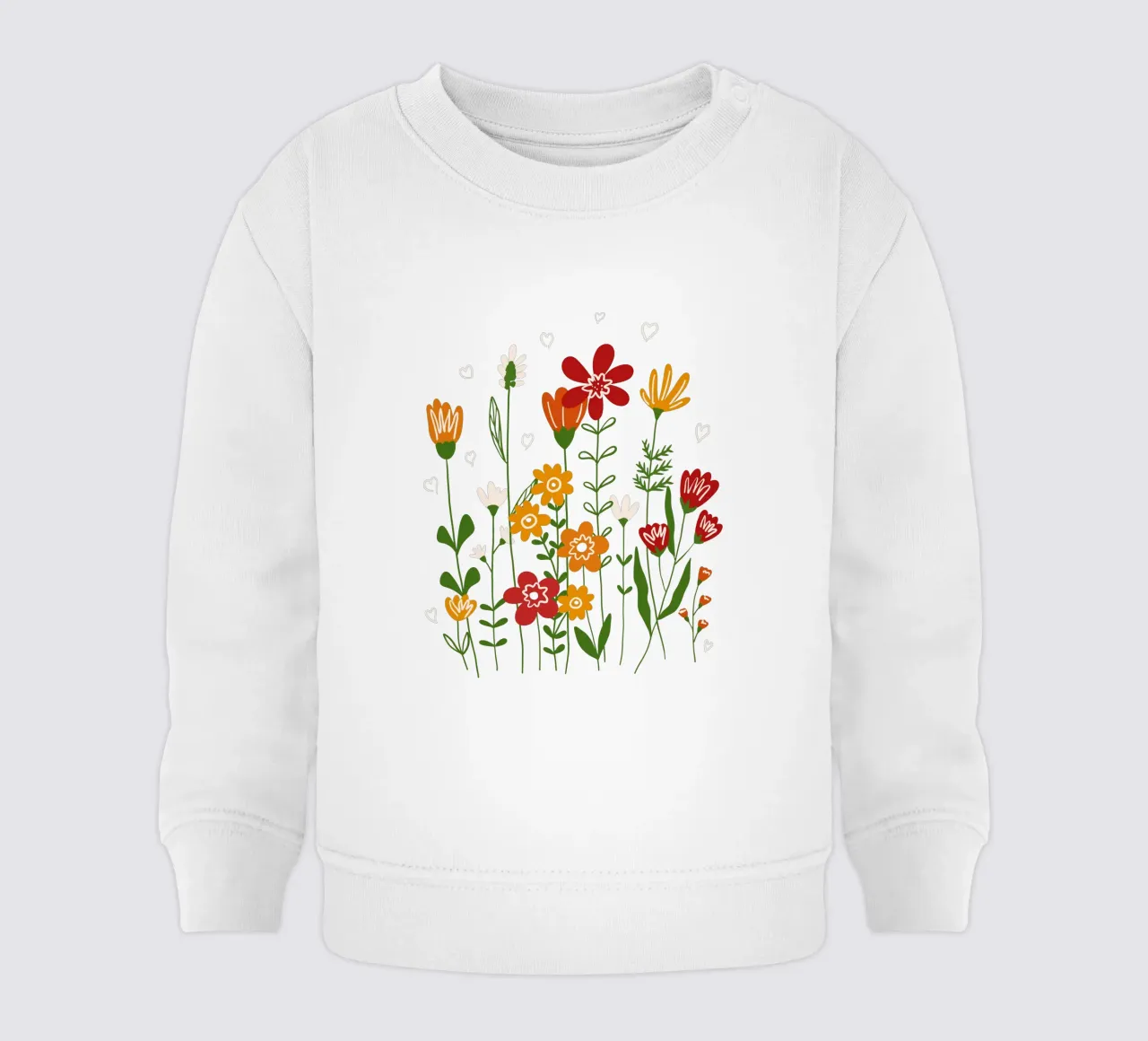 Hello spring felpa neonato da TijanaArtStudio88