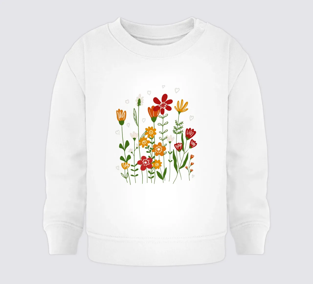 Hello spring felpa neonato da TijanaArtStudio88