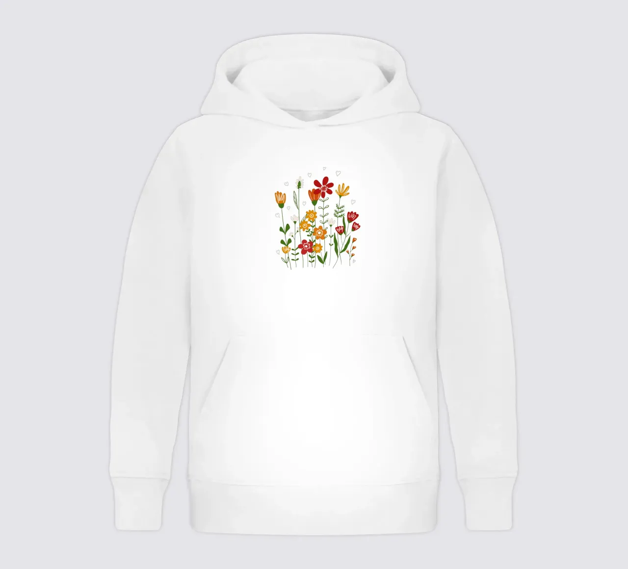 Hello spring felpa bambino con cappuccio da TijanaArtStudio88