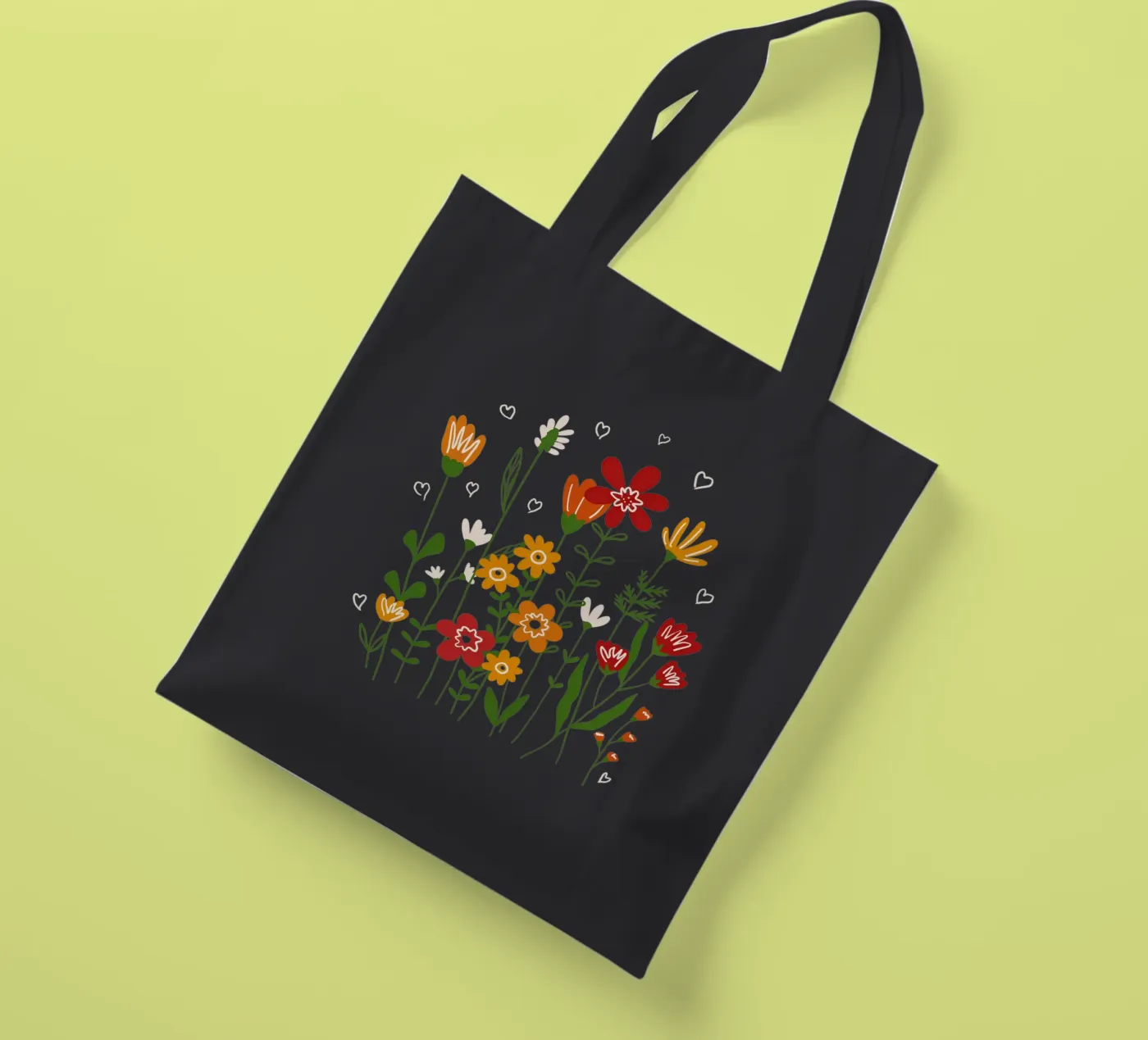 Hello spring tote bag by TijanaArtStudio88