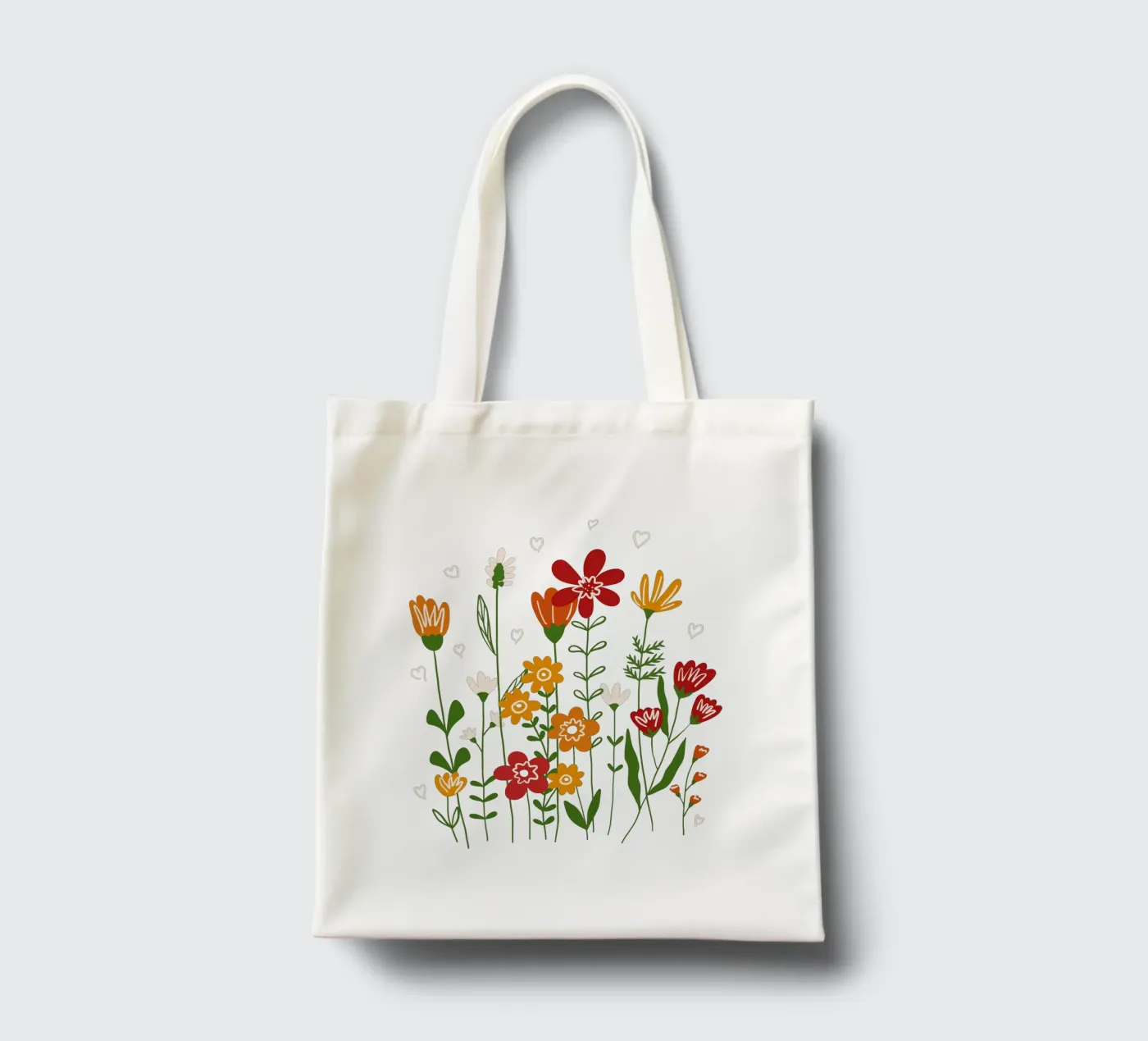 Hello spring tote bag by TijanaArtStudio88