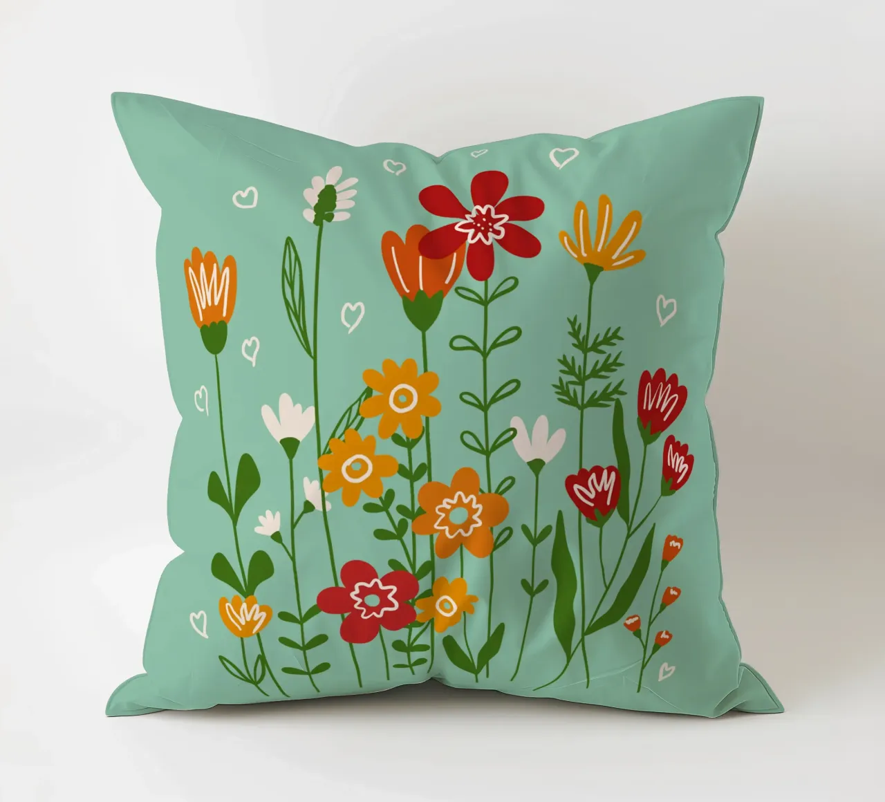 Hello spring cuscino da TijanaArtStudio88