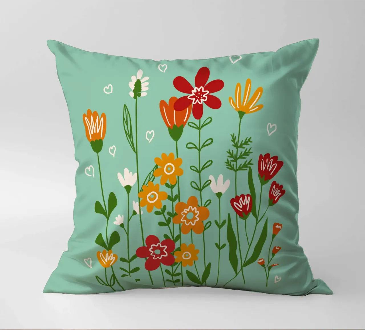 Hello spring cuscino da TijanaArtStudio88