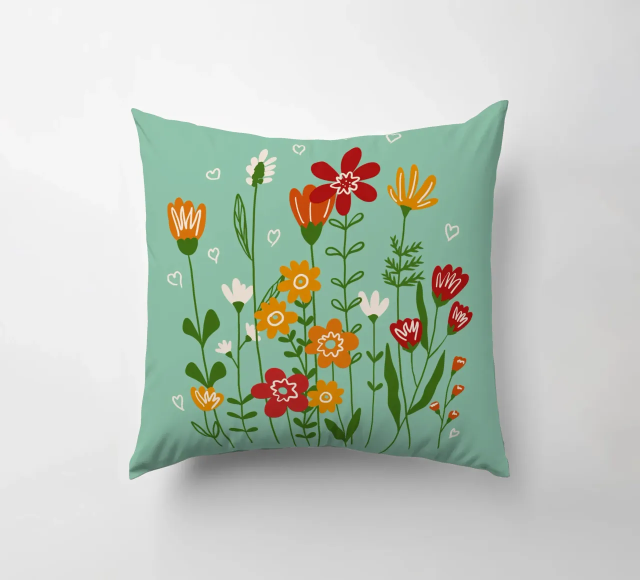 Hello spring cuscino da TijanaArtStudio88