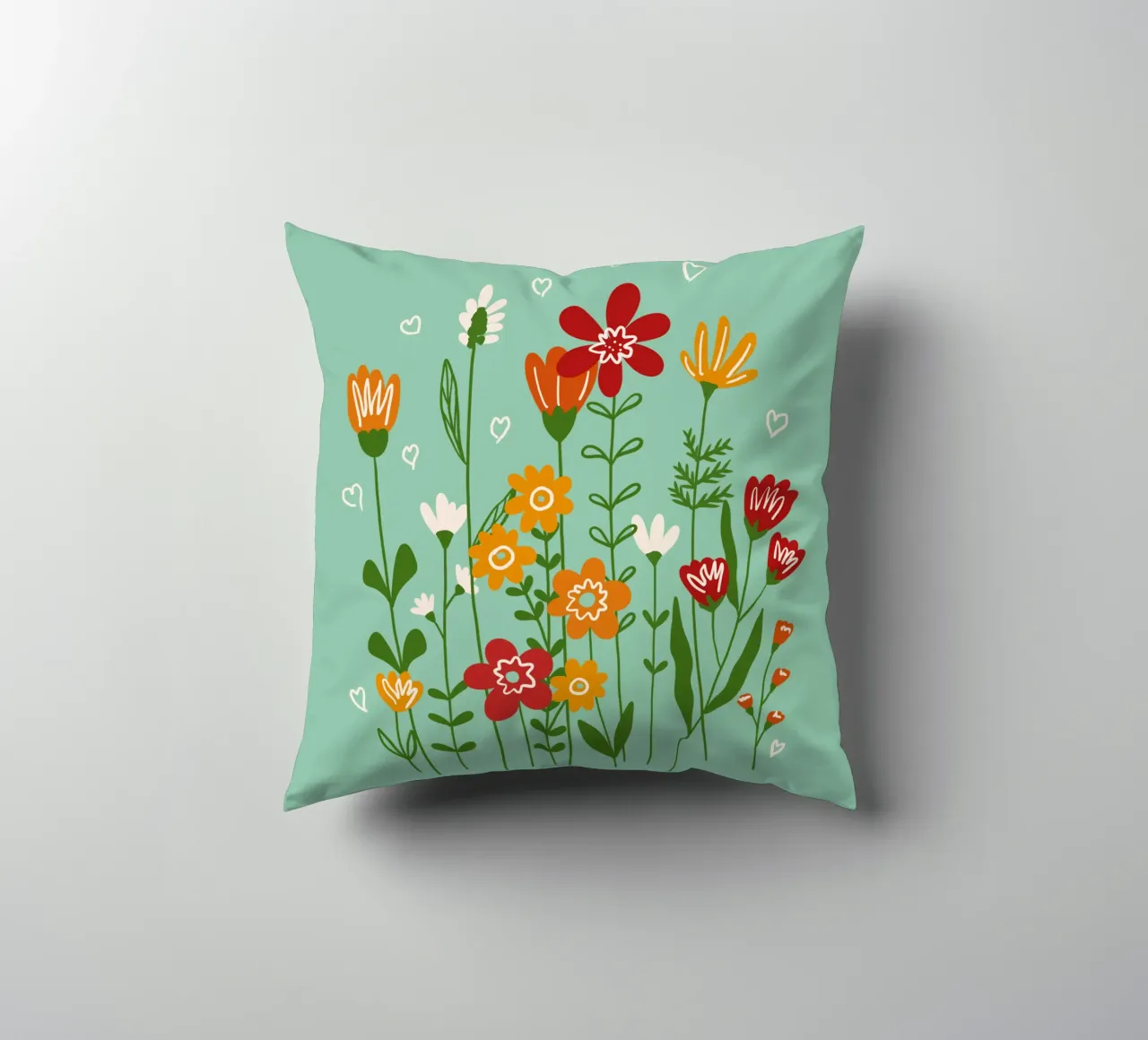 Hello spring cuscino da TijanaArtStudio88