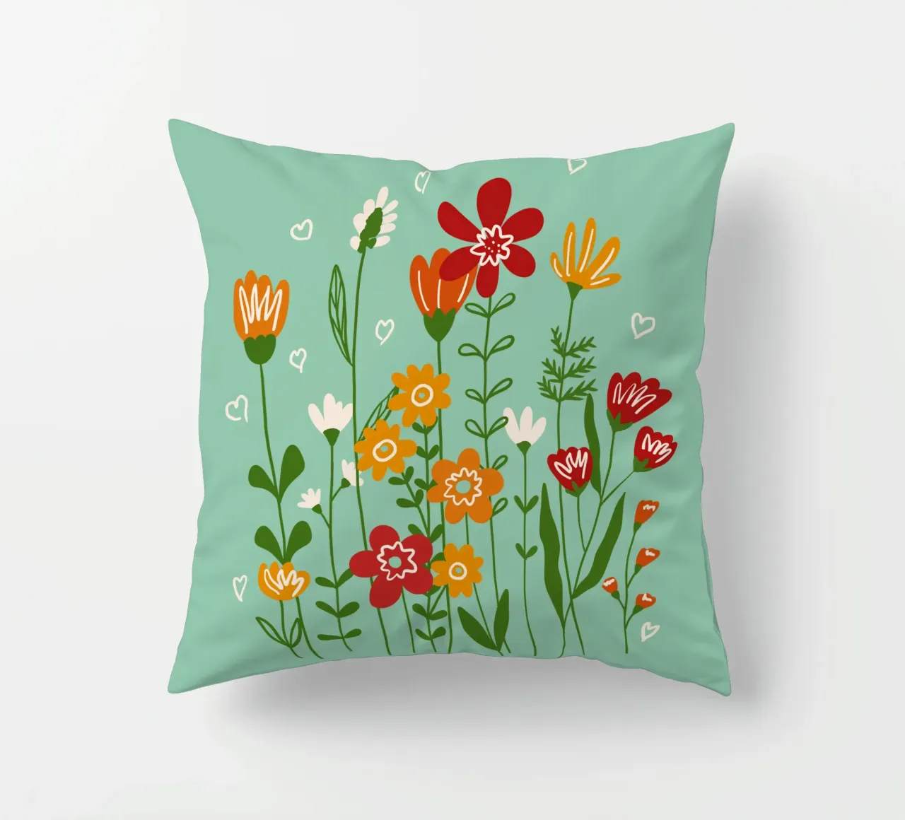 Hello spring cuscino da TijanaArtStudio88