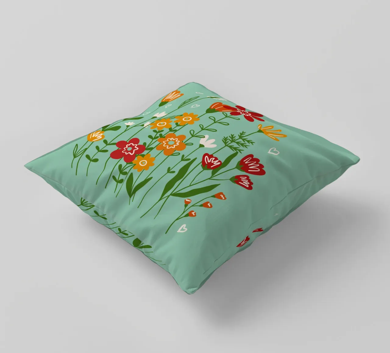 Hello spring cuscino da TijanaArtStudio88