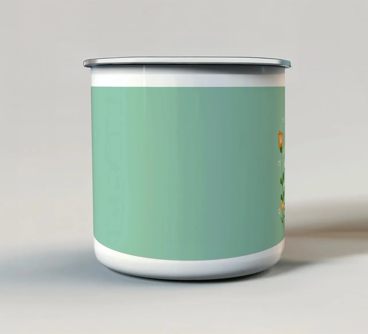 Hello spring tazza in smalto da TijanaArtStudio88