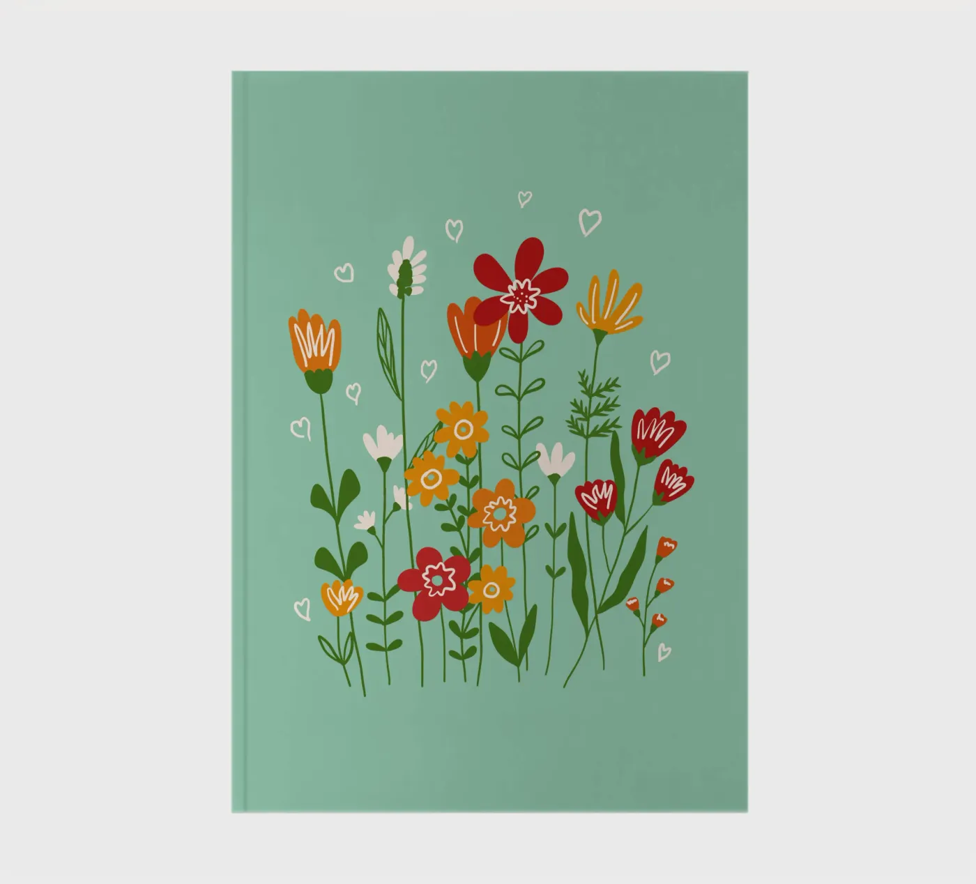 Hello spring notebook by TijanaArtStudio88