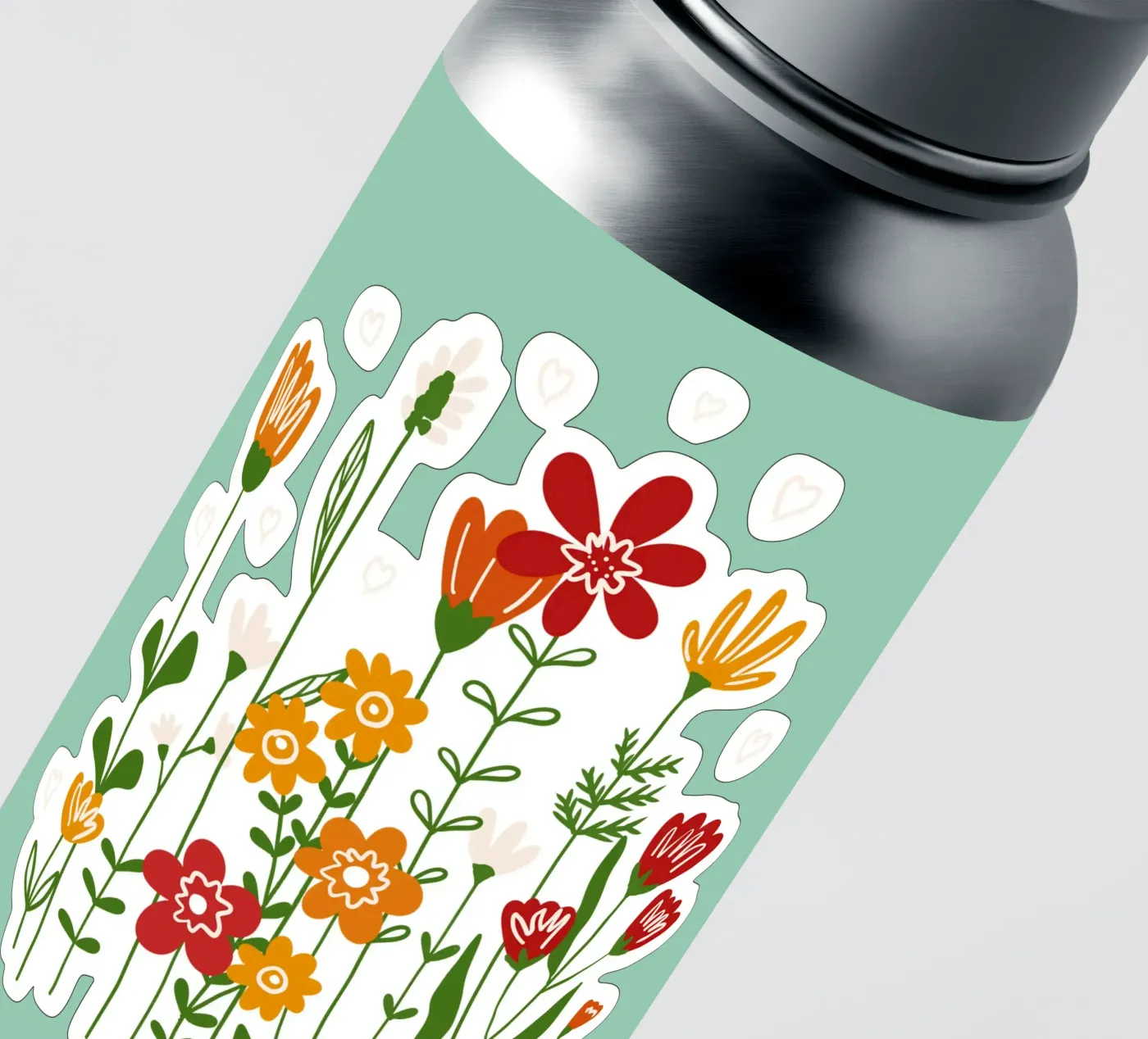 Hello spring sticker by TijanaArtStudio88