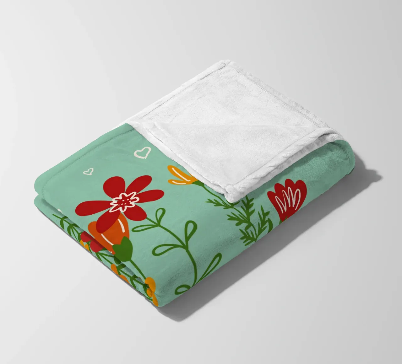 Hello spring coperta in pile da TijanaArtStudio88