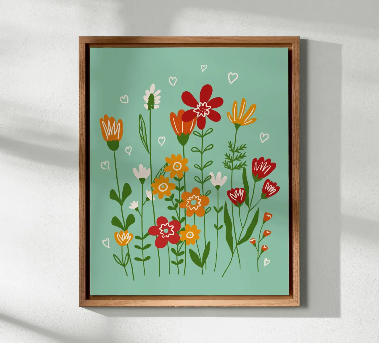 Hello spring Alu-Dibond von TijanaArtStudio88