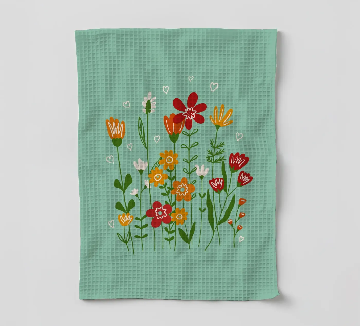 Hello spring Geschirrtuch von TijanaArtStudio88