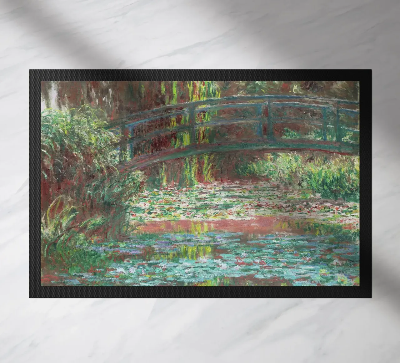 Claude Monet - Stagno di ninfee (1900) zerbino da Venus Art