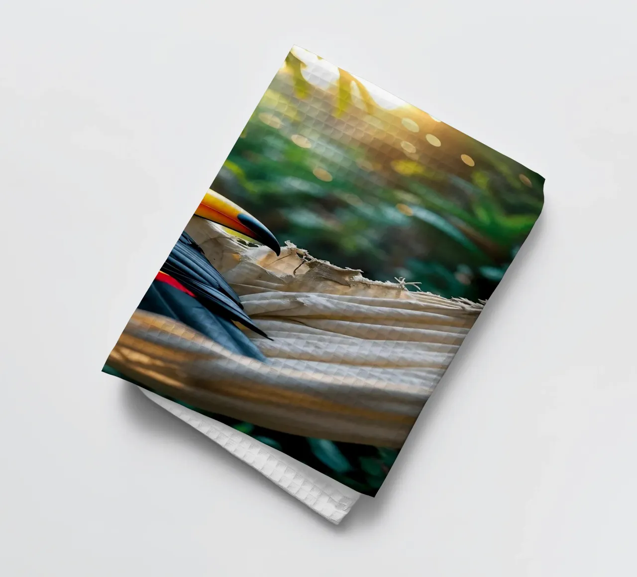 🌿🌺 Toucan | Chillin' in full swing (1) canovaccio da cucina da Trinkets NL Design Studio