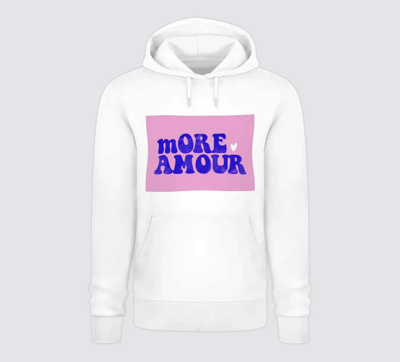 More Amour felpa con cappuccio da Attaboy Dsgn