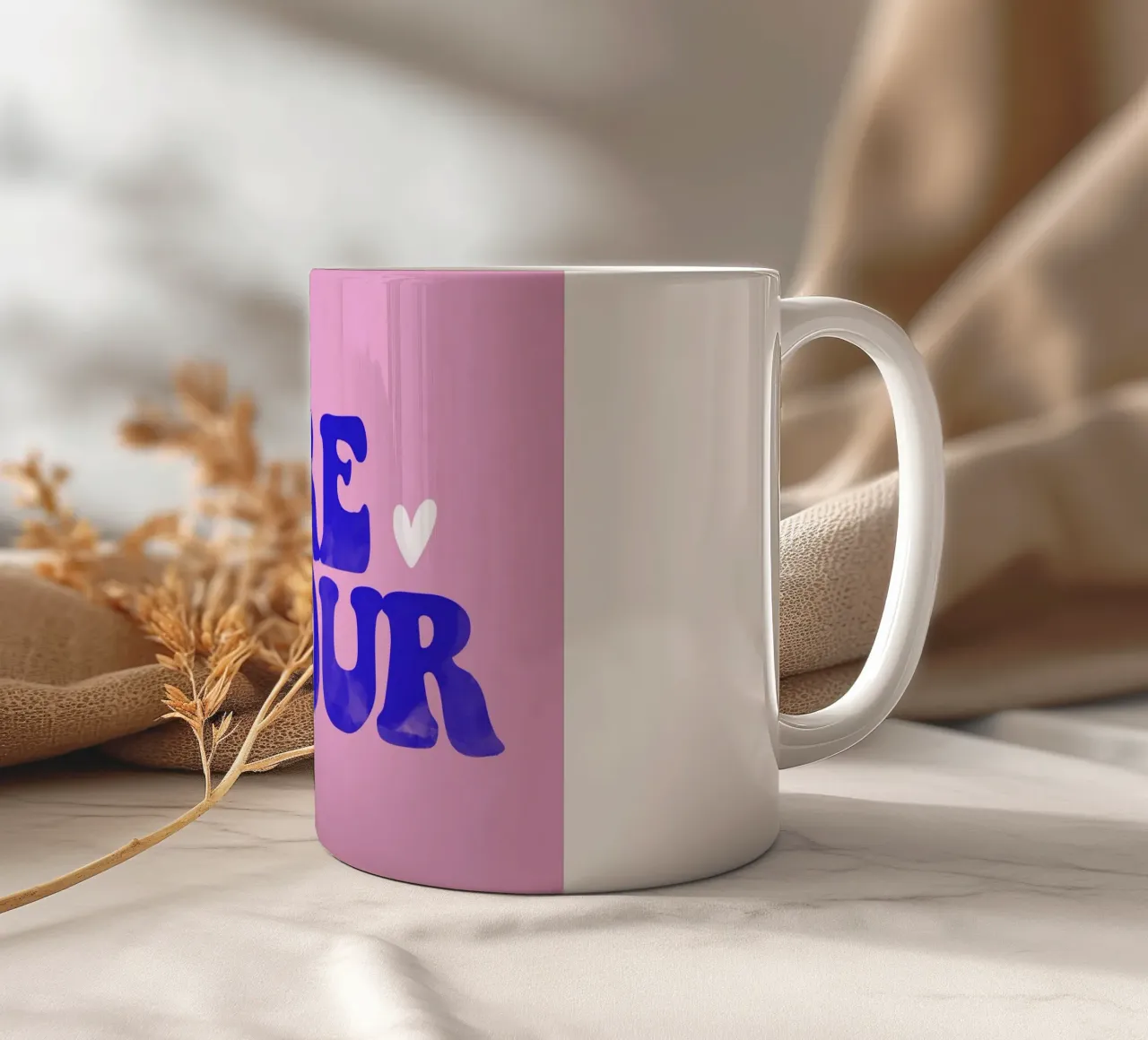 More Amour tazza in ceramica da Attaboy Dsgn