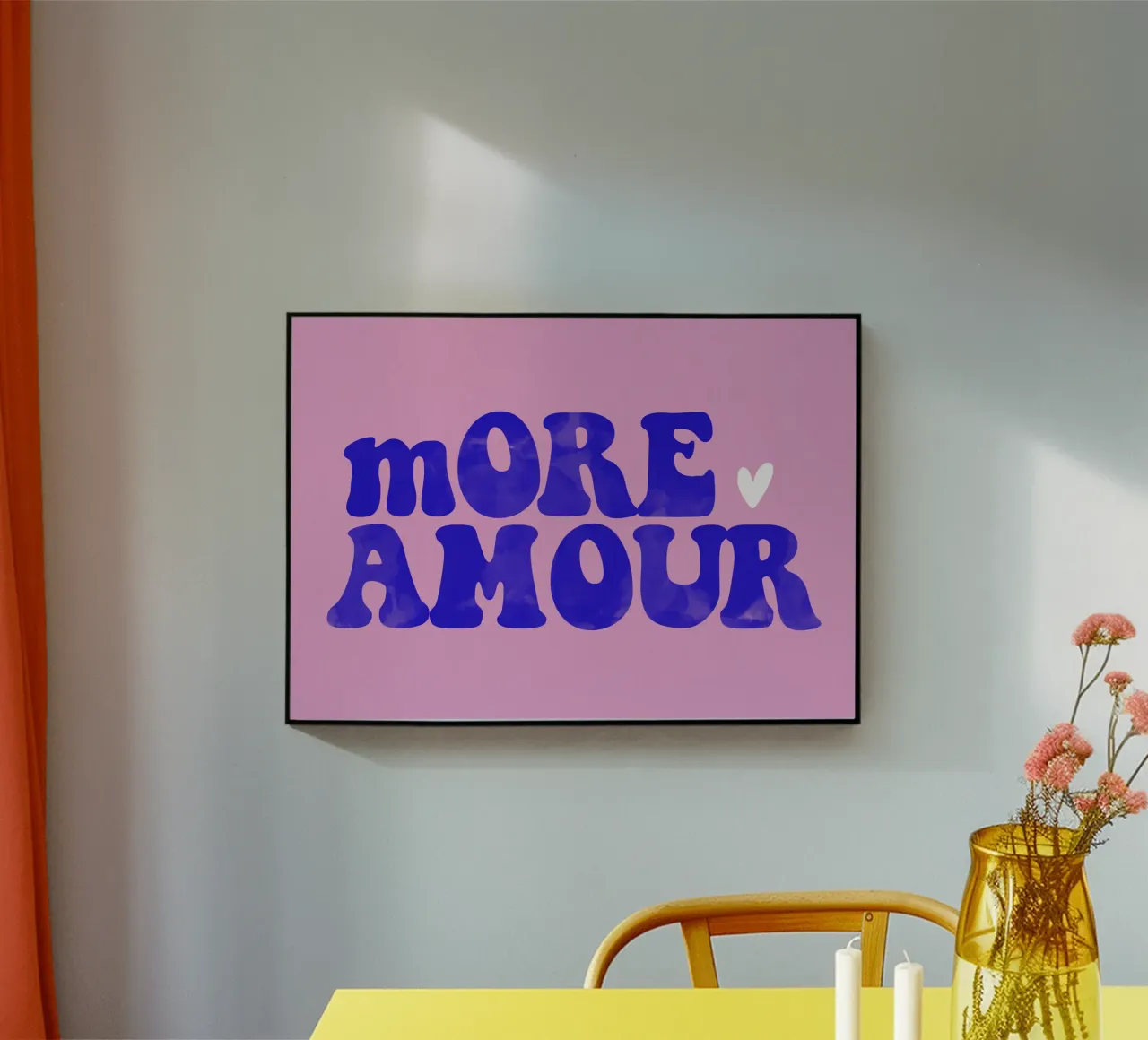 More Amour plexiglass da Attaboy Dsgn