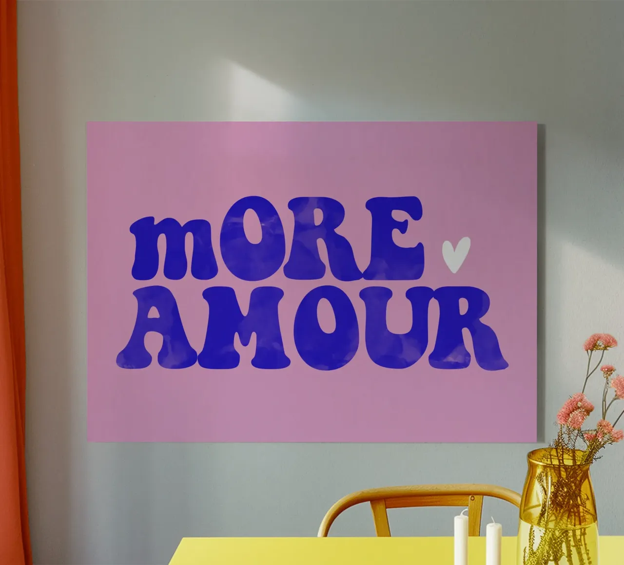 More Amour plexiglass da Attaboy Dsgn