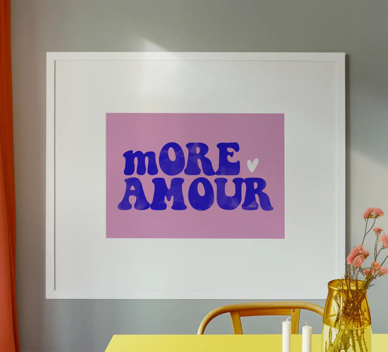 More Amour poster da Attaboy Dsgn