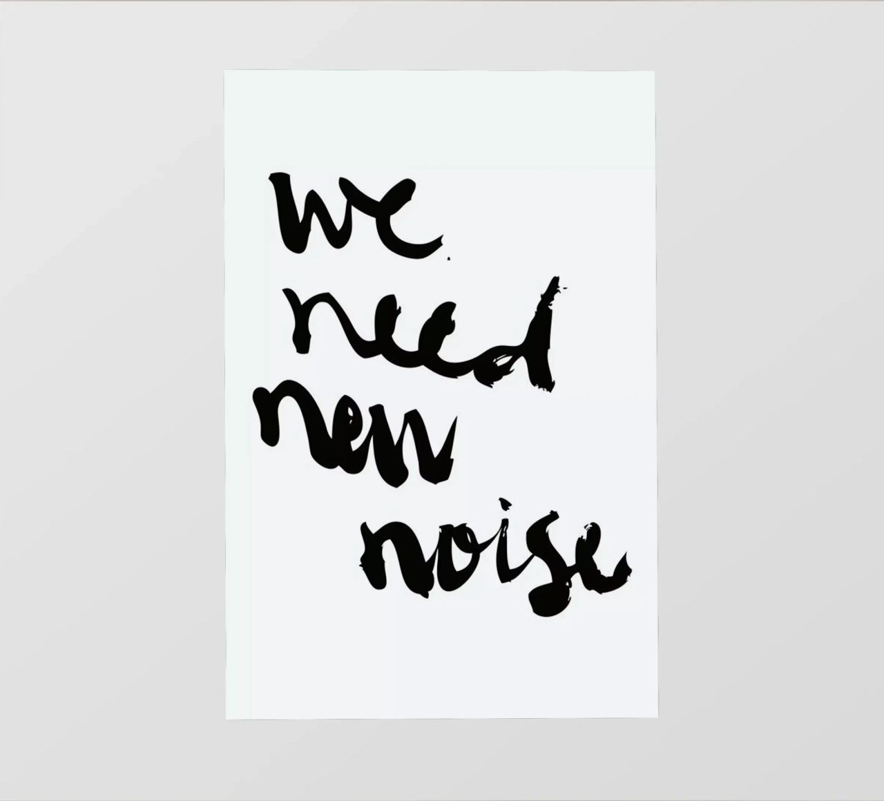 New Noise pellicola backlit da Dead Language