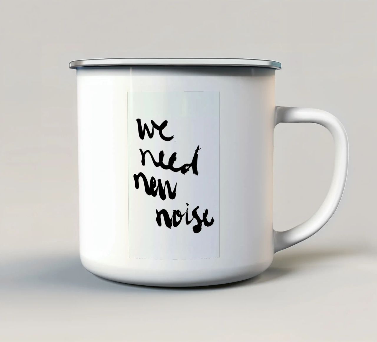 New Noise tazza in smalto da Dead Language