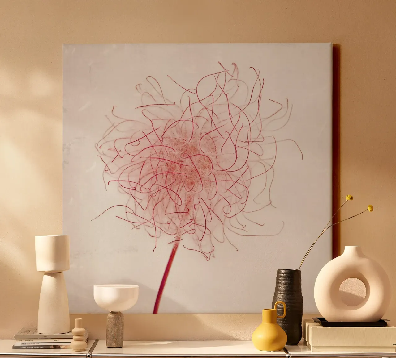 Believer tela da Visuelle Poesie am Wegesrand