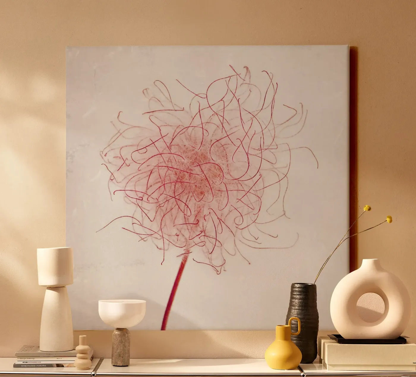 Believer tela da Visuelle Poesie am Wegesrand