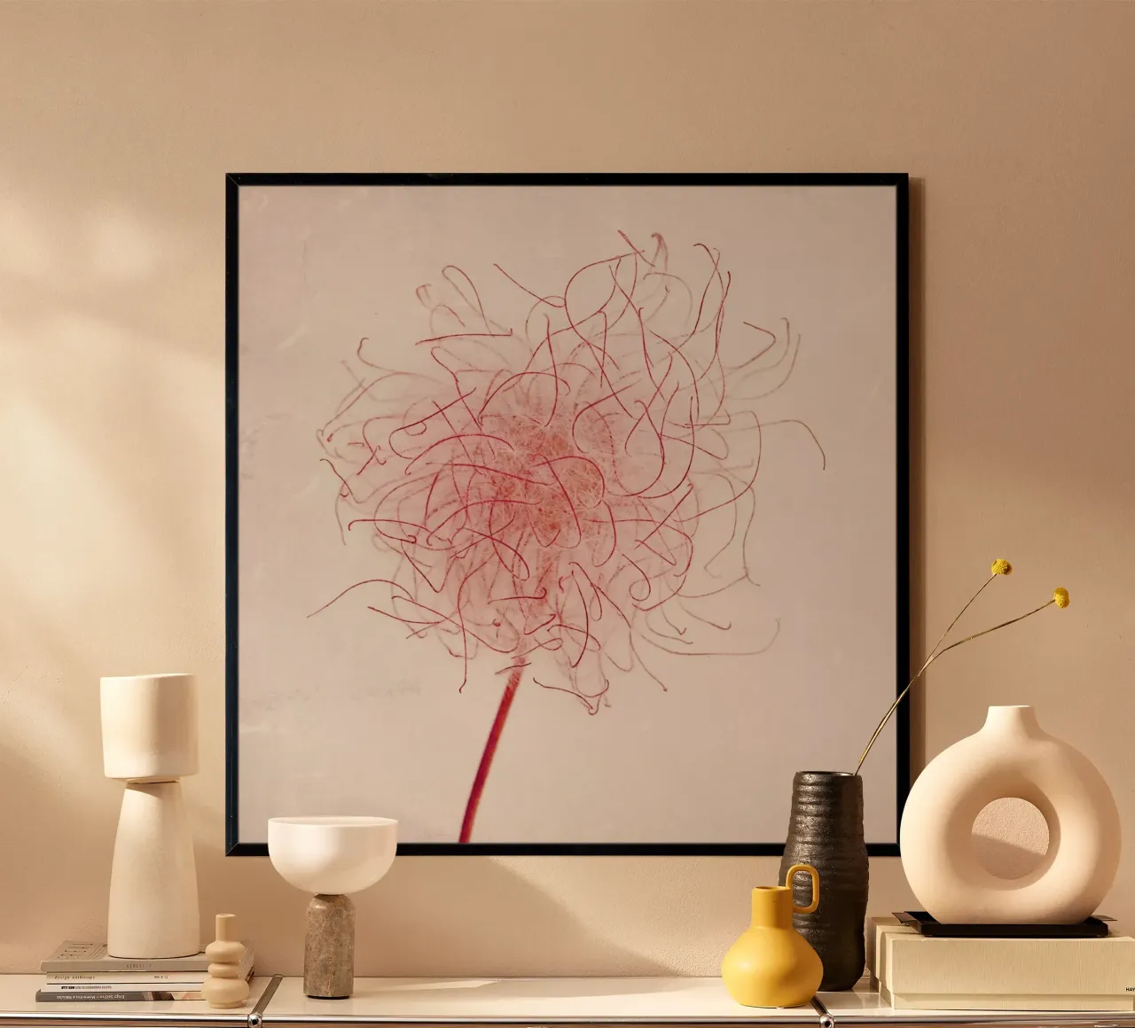 Believer poster con telaio in alluminio da Visuelle Poesie am Wegesrand