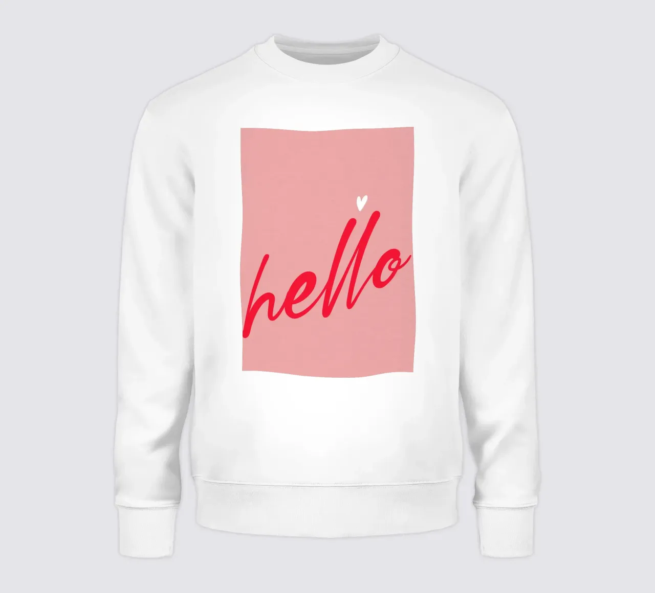 Hello Typography felpa da Attaboy Dsgn