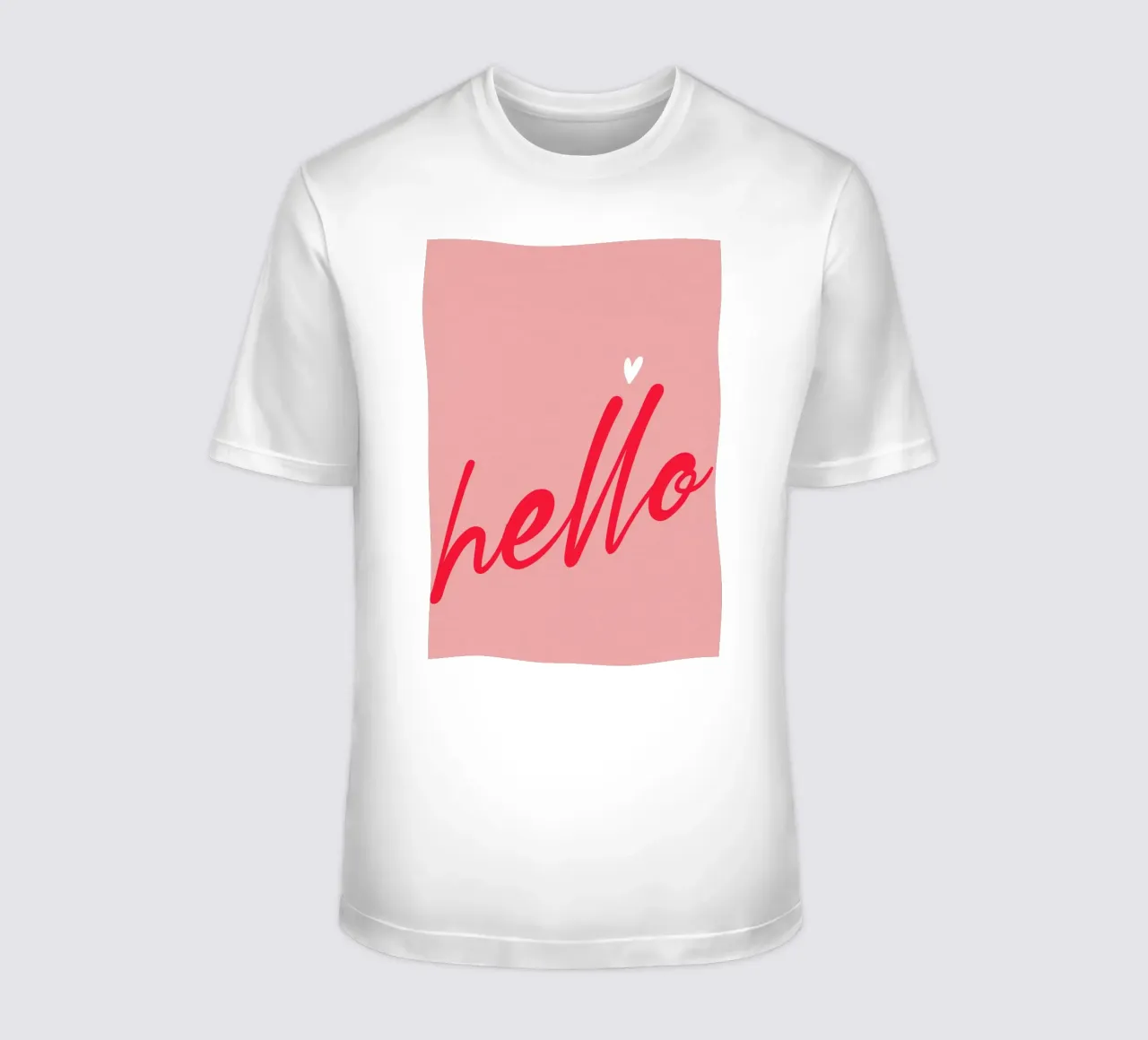 Hello Typography t-shirt da Attaboy Dsgn