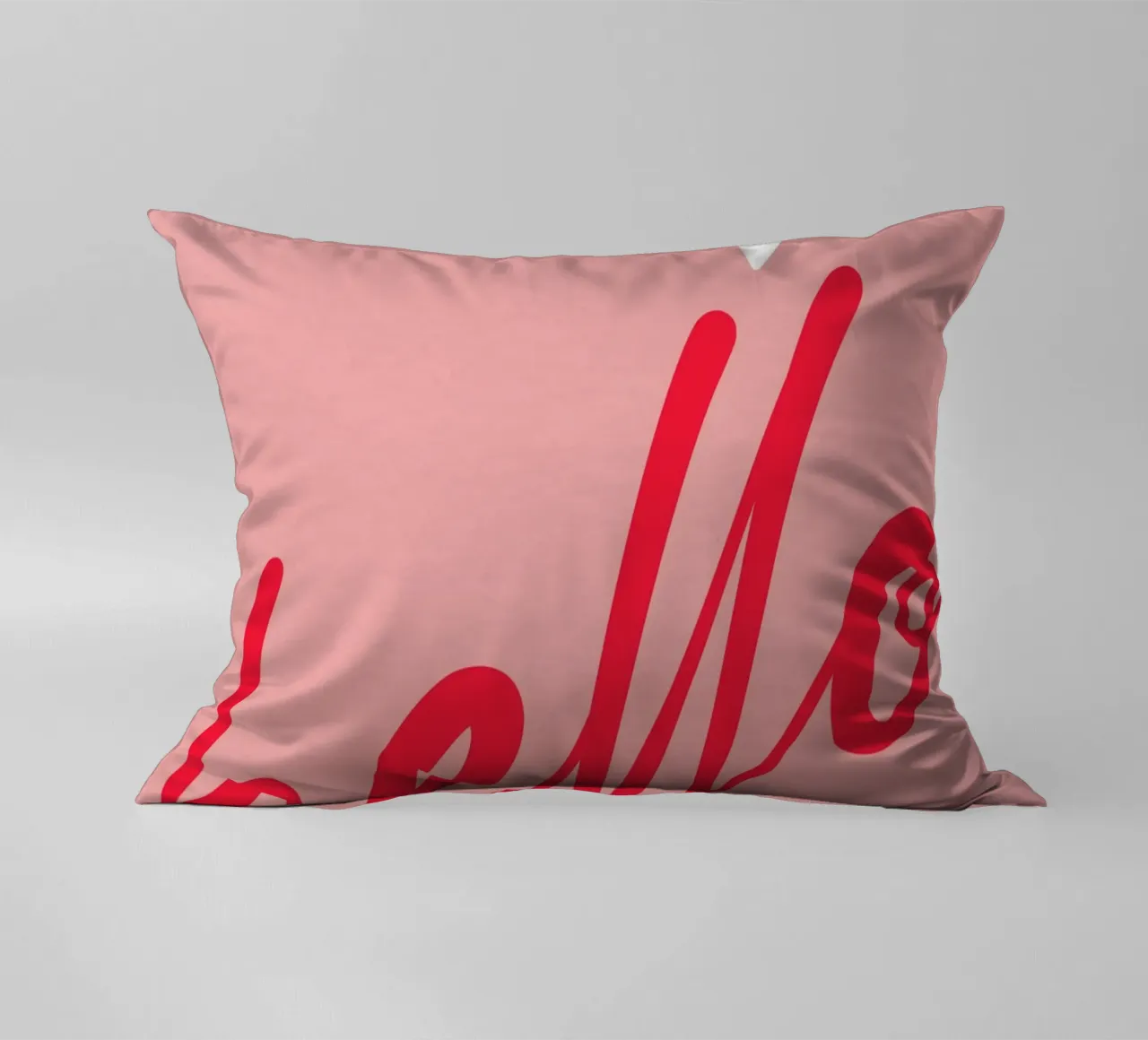 Hello Typography cuscino da Attaboy Dsgn