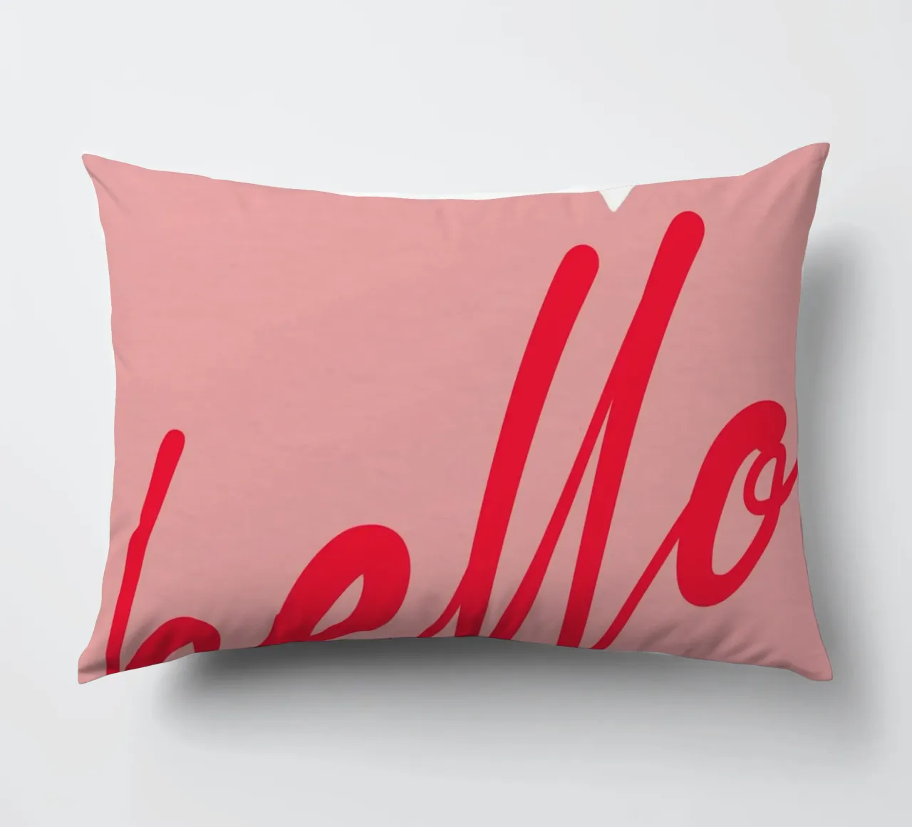 Hello Typography cuscino da Attaboy Dsgn