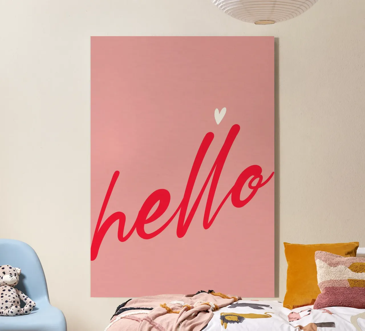 Hello Typography plexiglass da Attaboy Dsgn