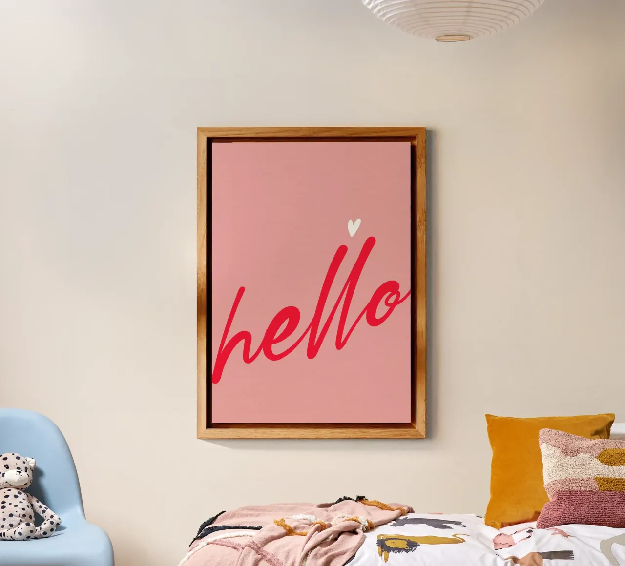 Hello Typography alluminio dibond da Attaboy Dsgn