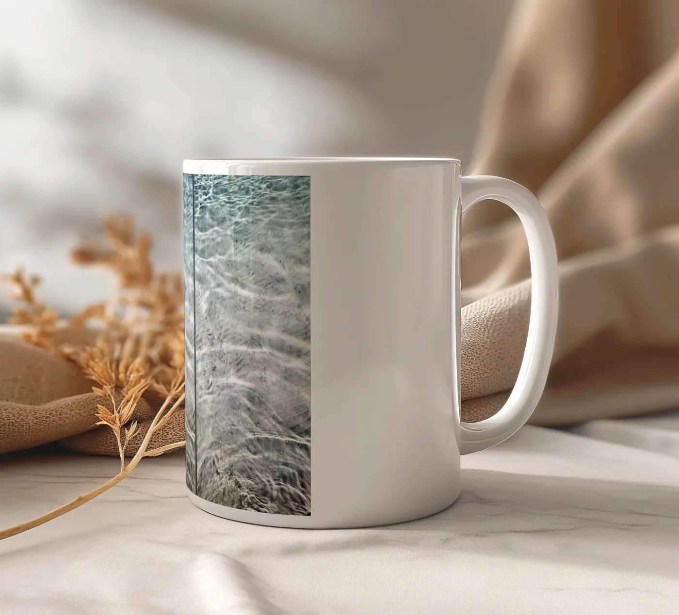 Meer ceramic mug by Glückskind Fotografie