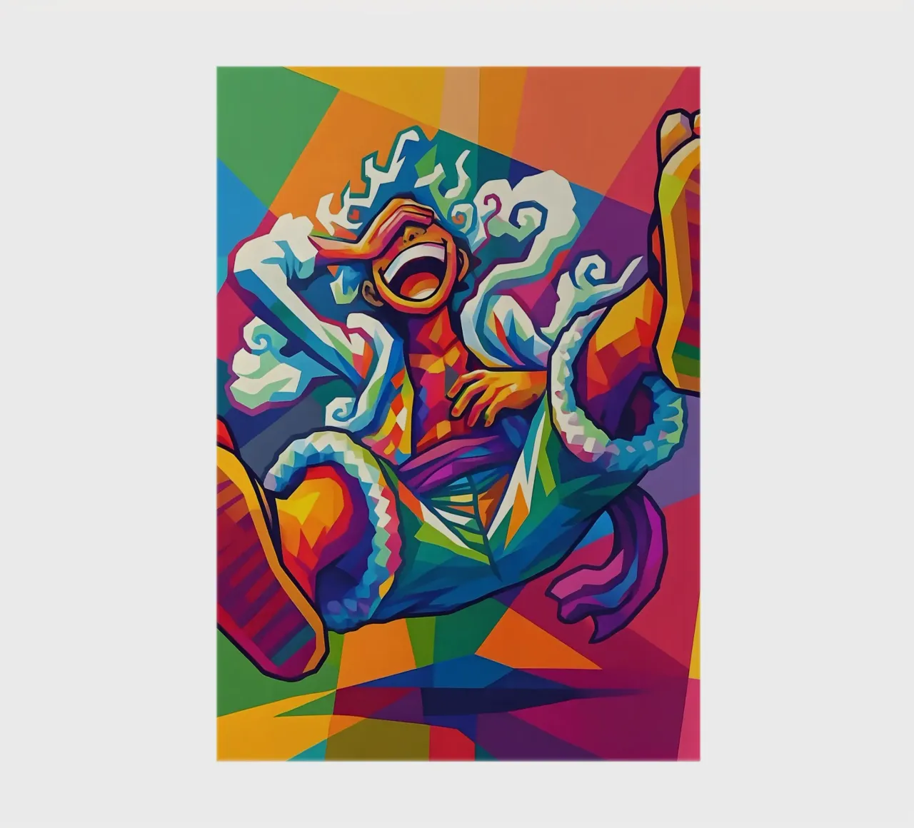 Monkey d Luffy gear 5 wpap notebook by BONANZA